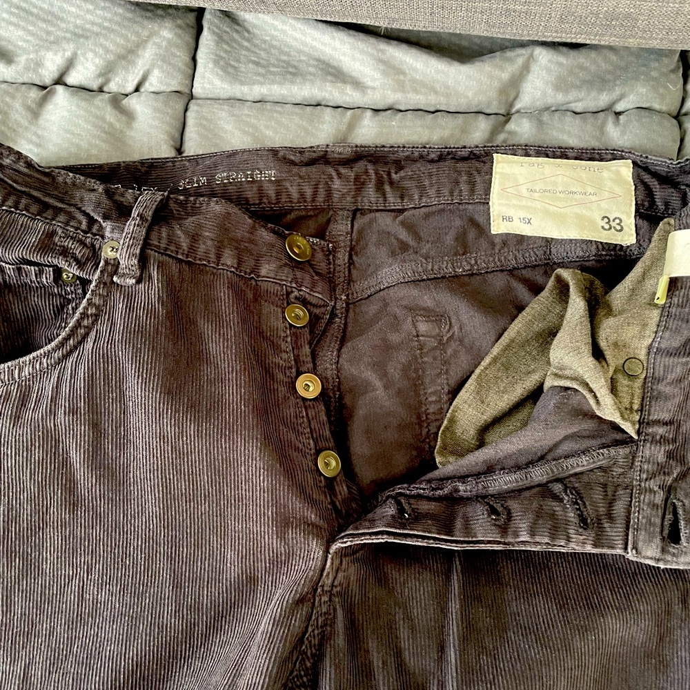 Rag and Bone cords-barely worn